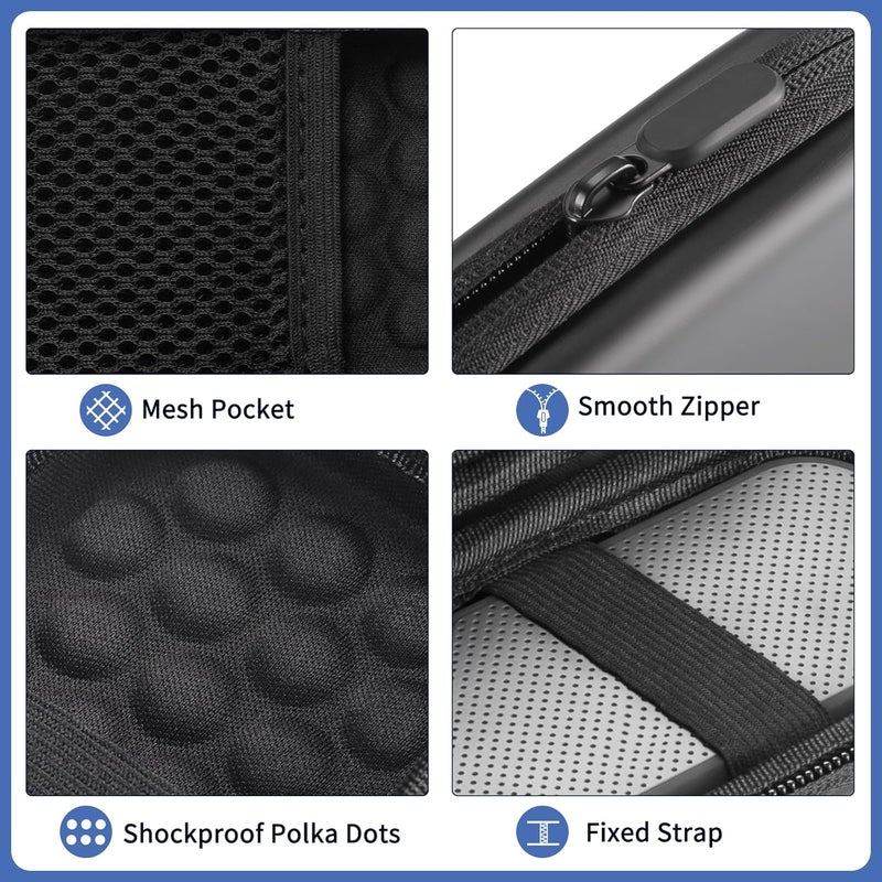TYSORETY Hard Case Compatible with SanDisk Extreme Pro/SanDisk Extreme Portable External SSD 500GB 1TB 2TB, Portable Protective Storage Travel Bag (Box Only) - Image 3
